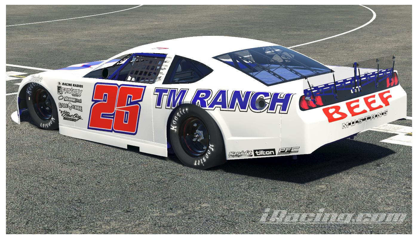 Bubba Pollard TM Ranch Mustang by Mark Welch Trading Paints