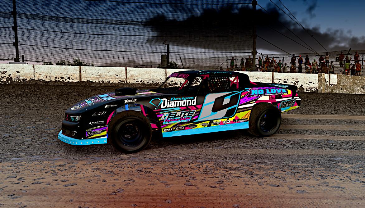 Hackney DSS BlackBusy by Carl Kilgore Trading Paints