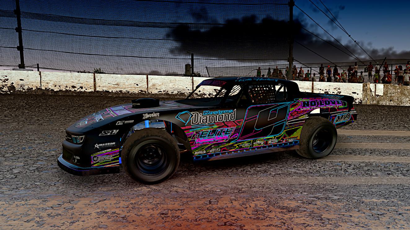 Hackney DSS BlackNeon by Carl Kilgore Trading Paints