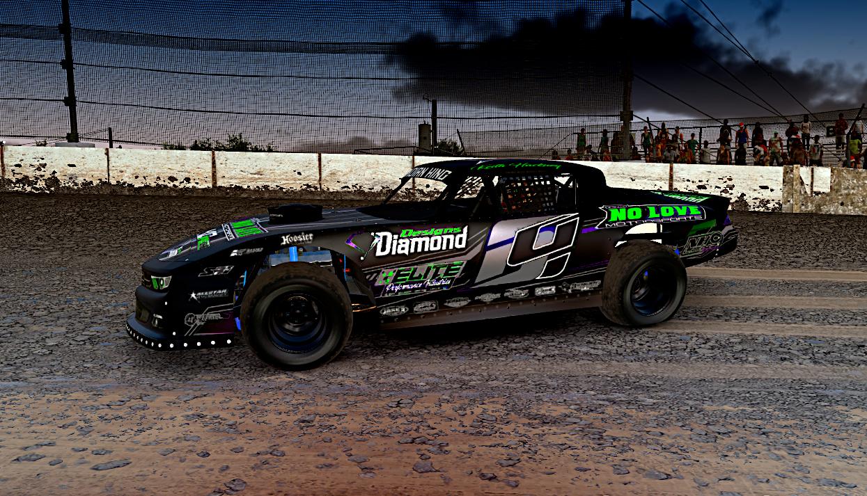 Hackney DSS BlackJoker by Carl Kilgore Trading Paints