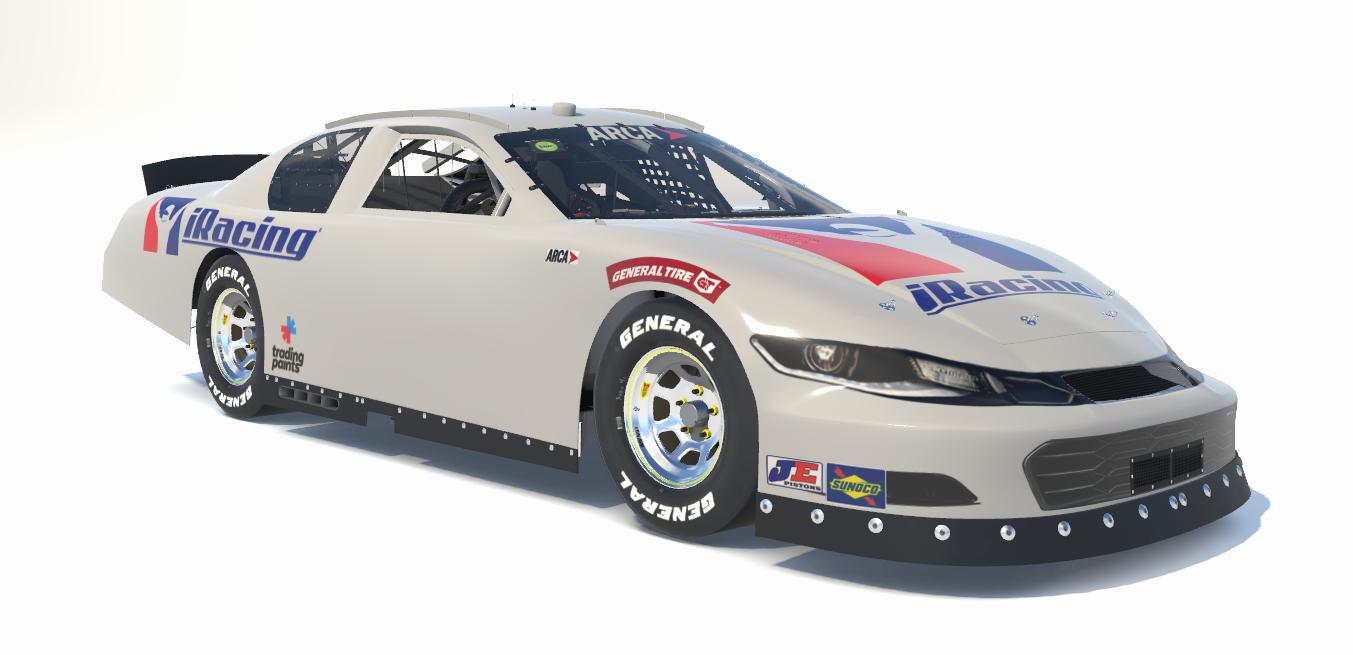 iRacing Chevrolet Camaro ARCA Steel Body by Lynn Kincheloe Trading Paints