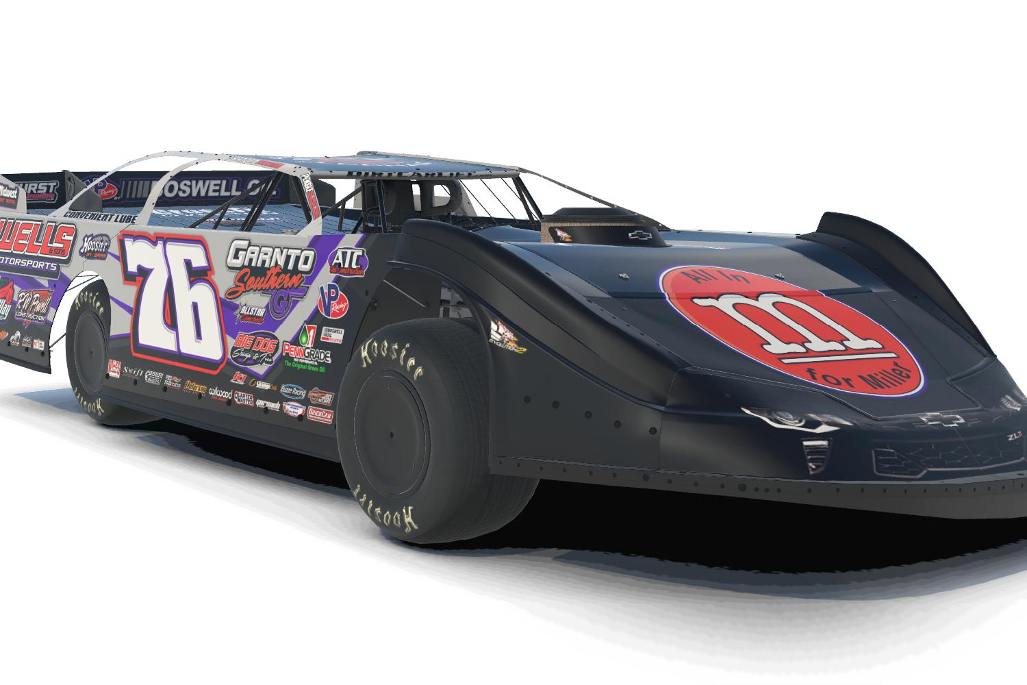 Brandon Overton, 76 (2022 Eldora Dream) by DJ Hores Trading Paints