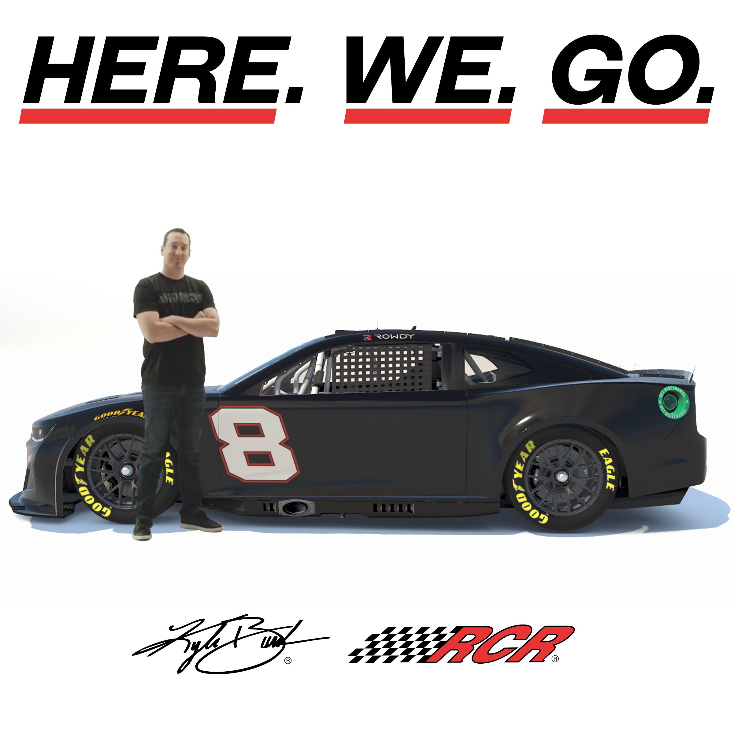 2023 Kyle Busch RCR Announcement Chevrolet Camaro ZL1 No Num by