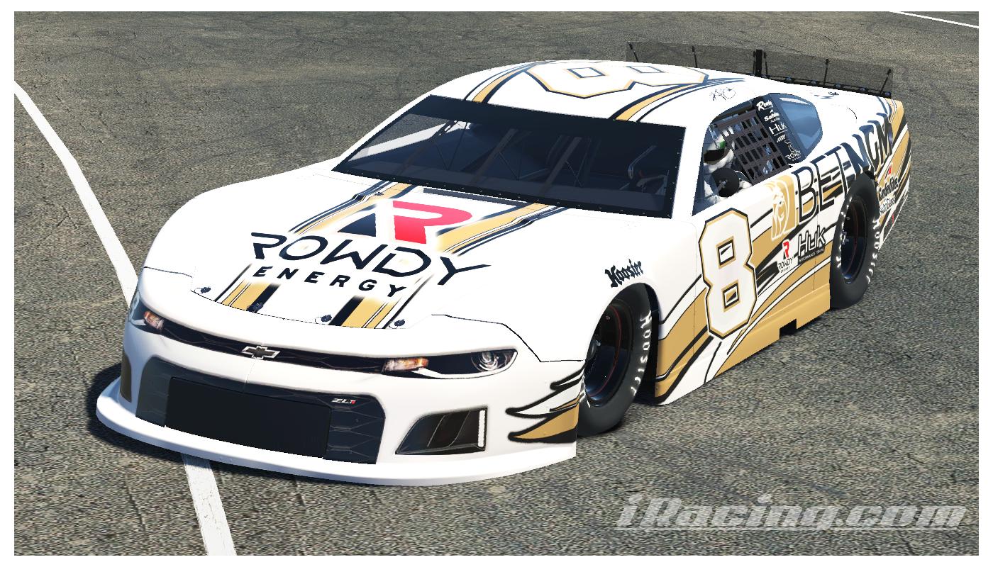 Kyle Busch Rowdy Energy/Bet MGM Camaro by Mark Welch Trading Paints