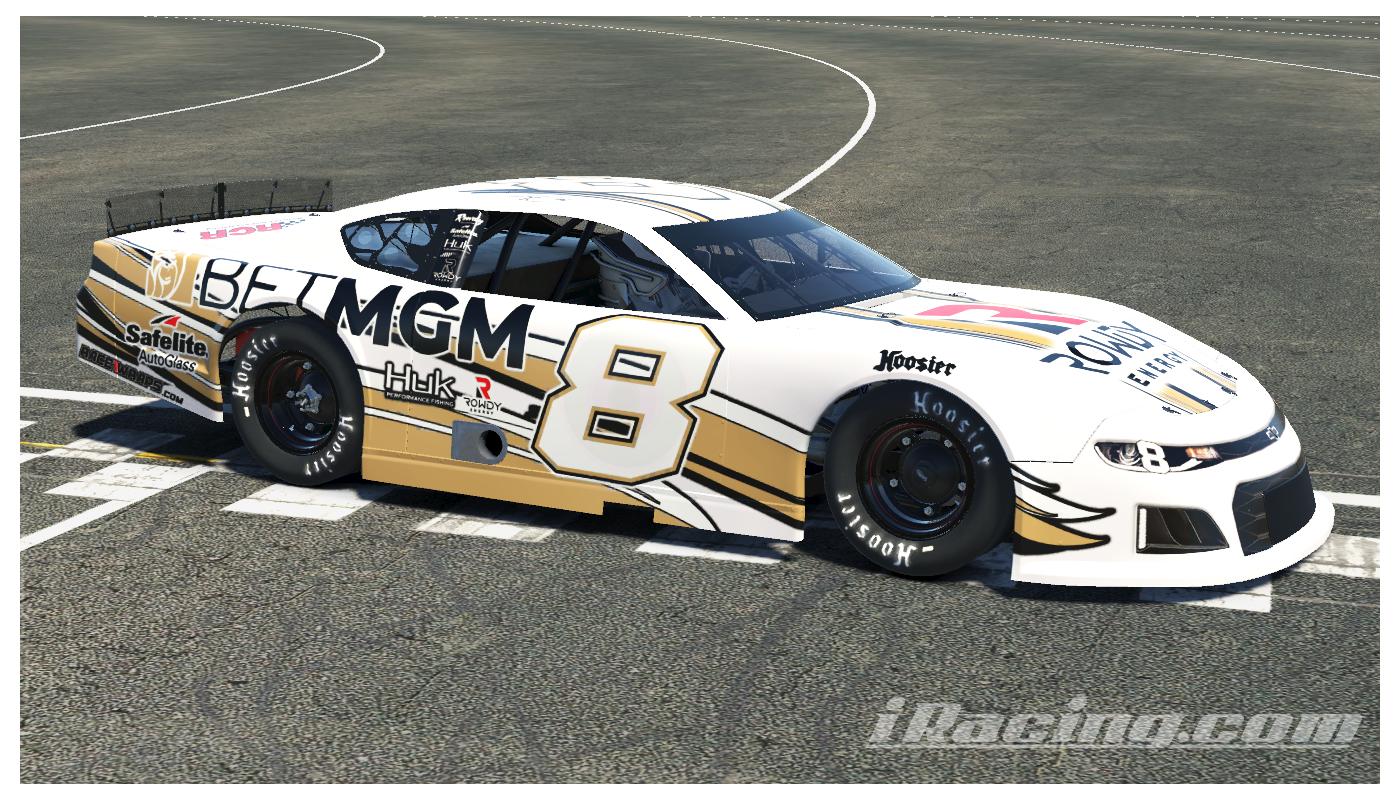 Kyle Busch Rowdy Energy/Bet MGM Camaro by Mark Welch Trading Paints