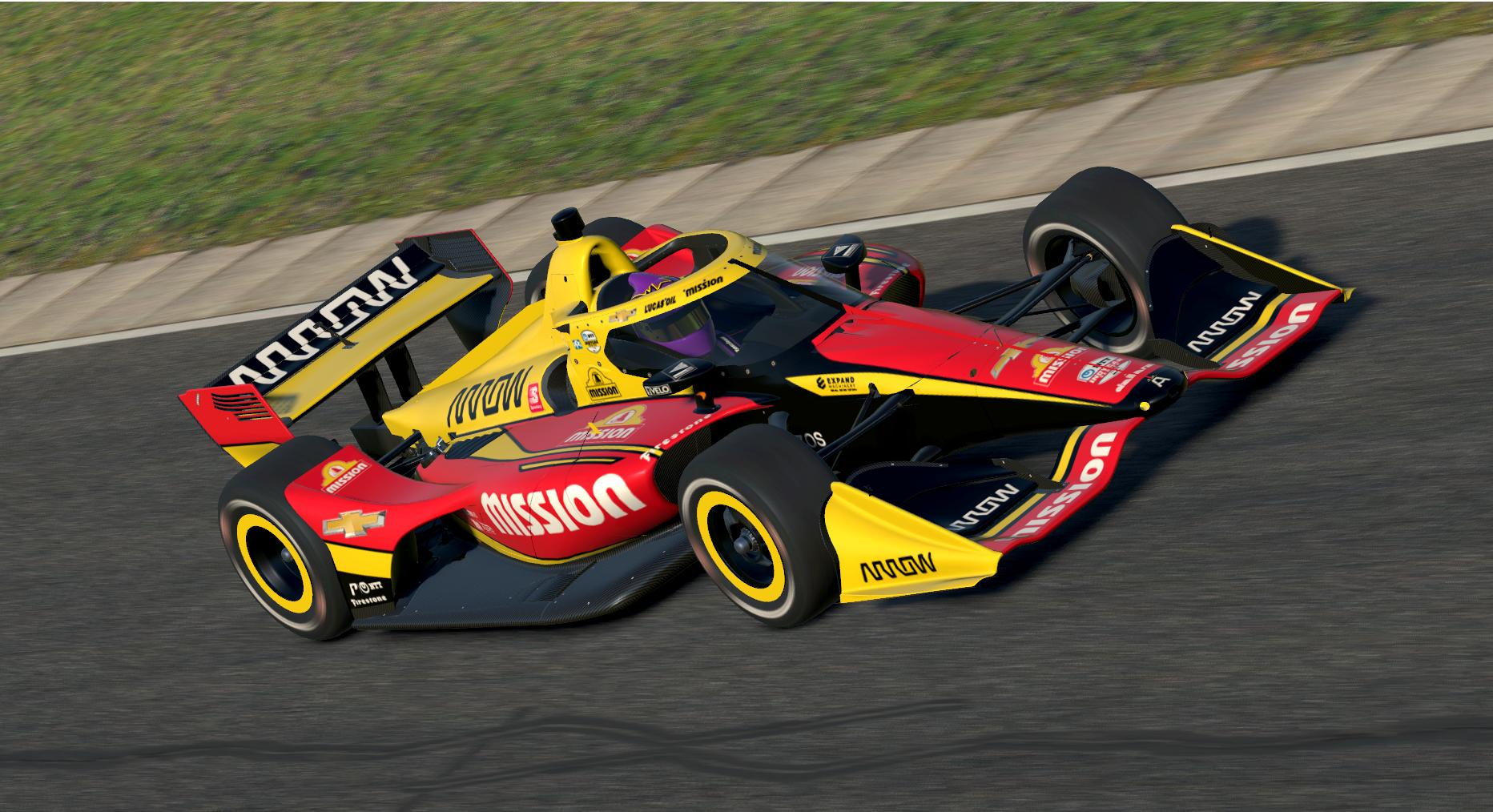 Preview of 2003 Mission Foods McLaren Indycar - fictional by Tyler Tucker