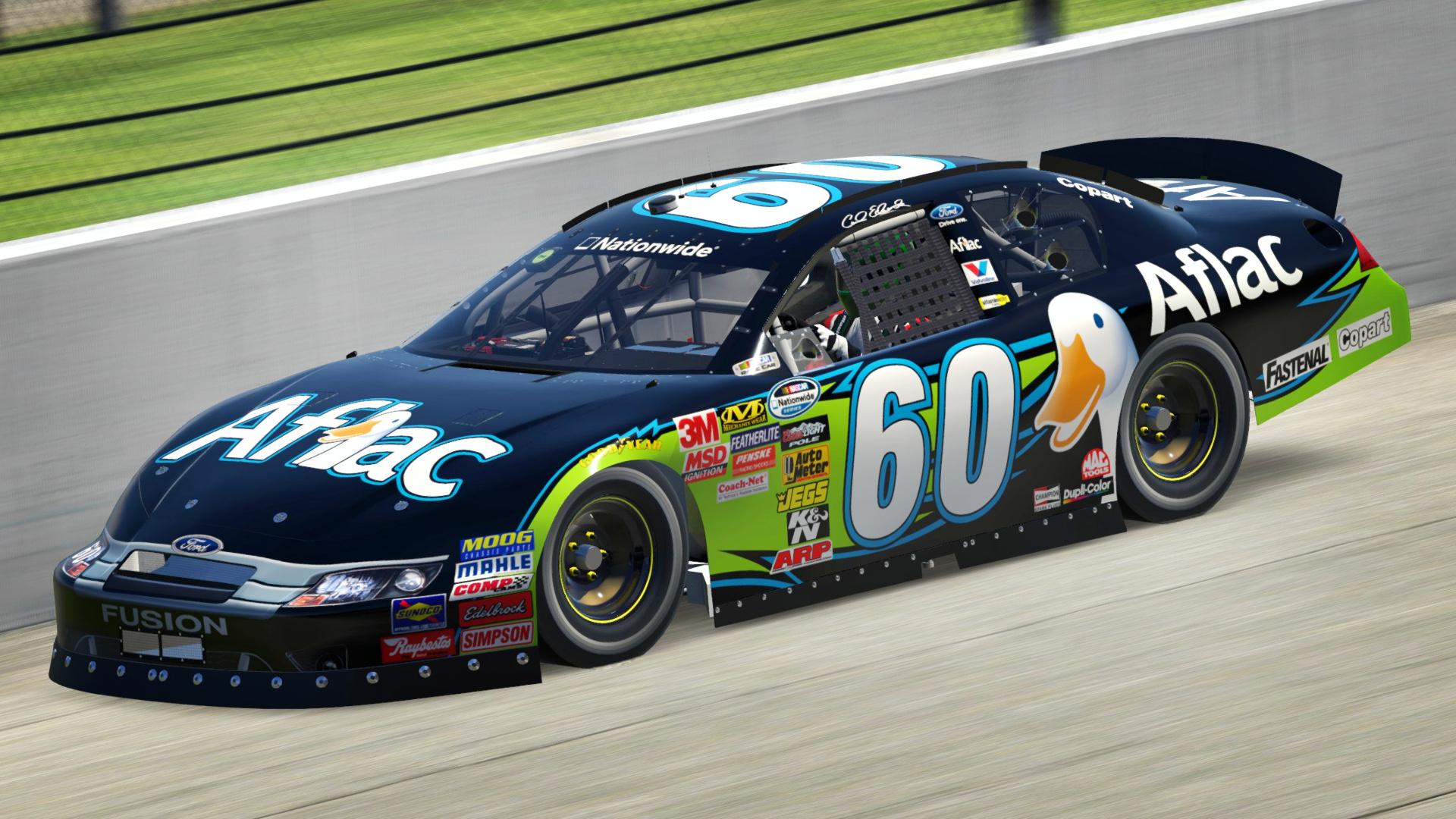 Preview of 2010 Carl Edwards #60 Aflac Ford Fusion by Davin Cornelius