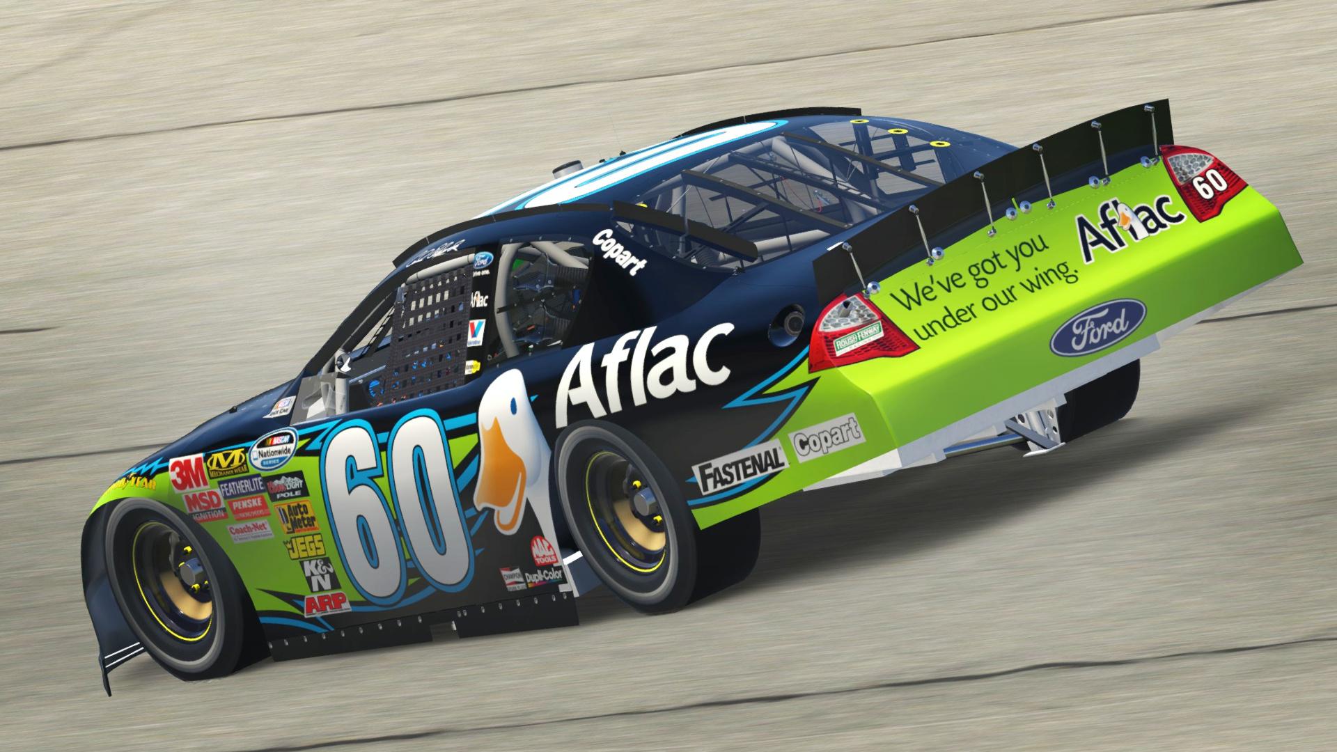 Preview of 2010 Carl Edwards #60 Aflac Ford Fusion by Davin Cornelius