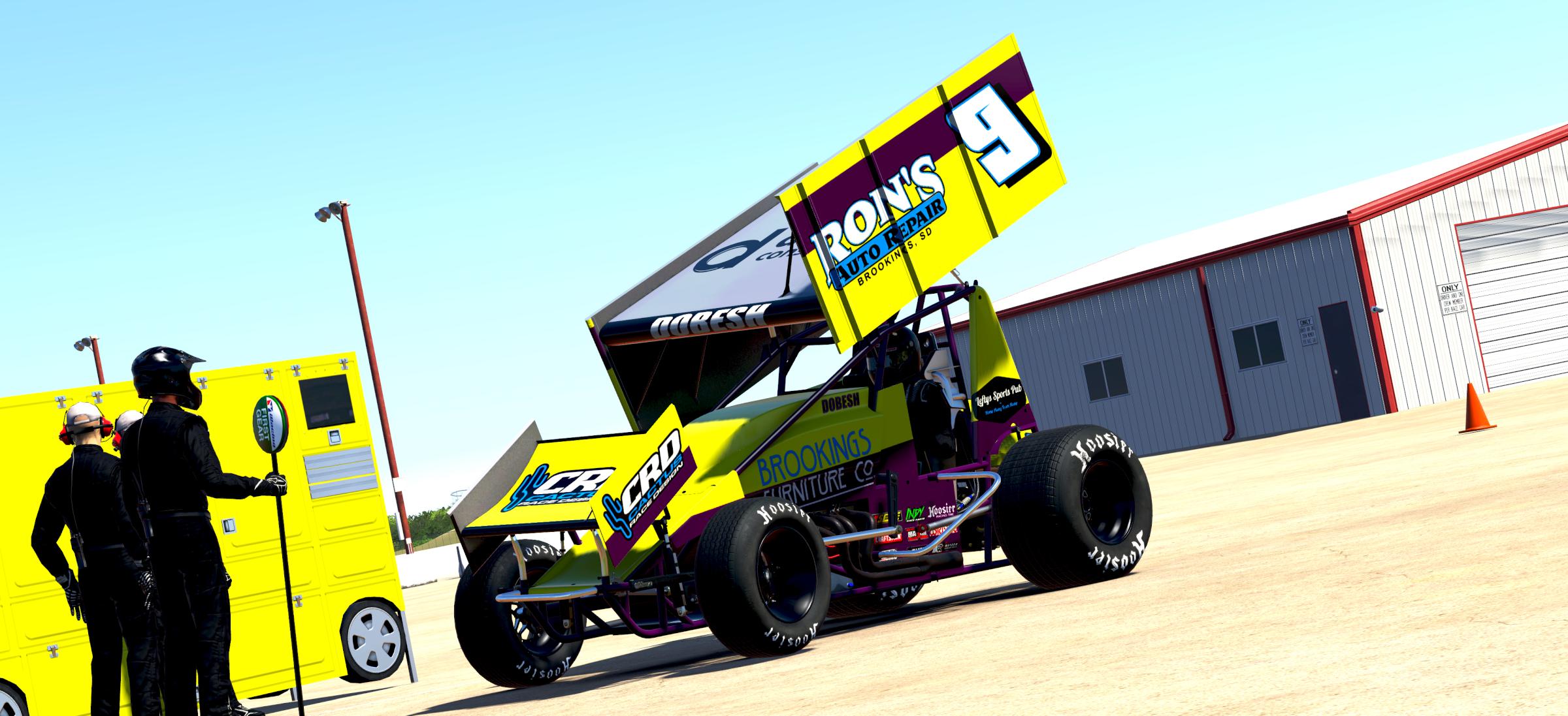 Preview of 2022 Dominic Dobesh Throwback Sprint Car by Koleton Anderson