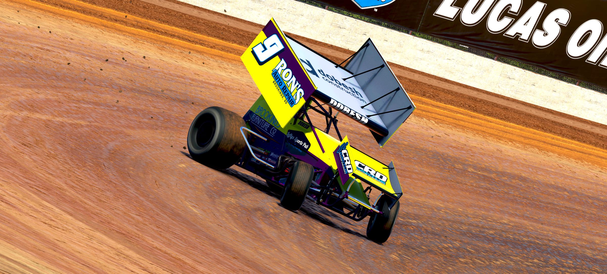 Preview of 2022 Dominic Dobesh Throwback Sprint Car by Koleton Anderson