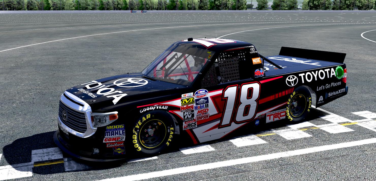 Preview of Kyle Busch Toyota Tundra 2016 by Aaron Claybaugh