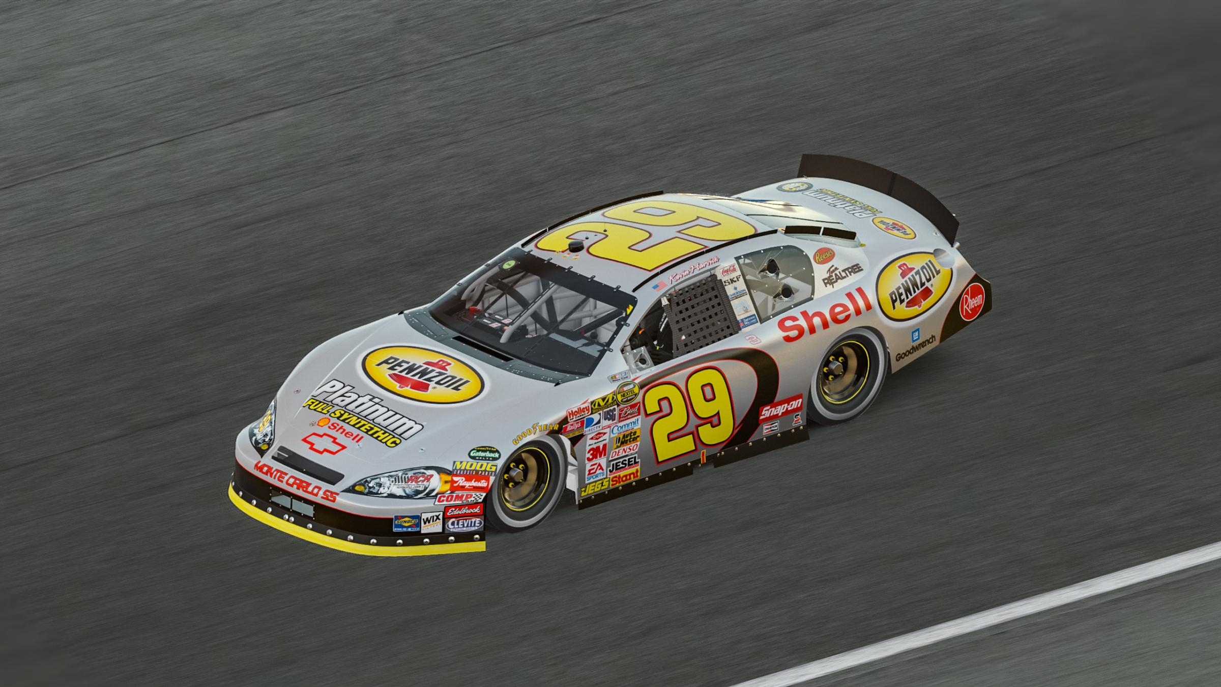 kevin harvick pennzoil car