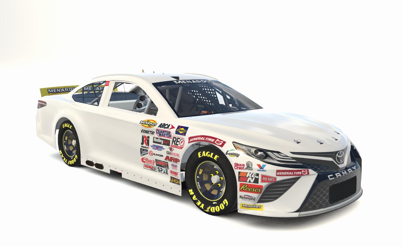 ARCA Menards Modern Gen 6 2022 Test Car Toyota Camry (No Number) by