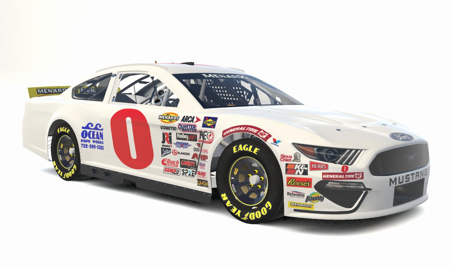 Peterson Motorsports Ocean Pipe Works ARCA Ford Mustang (Custom 0) by