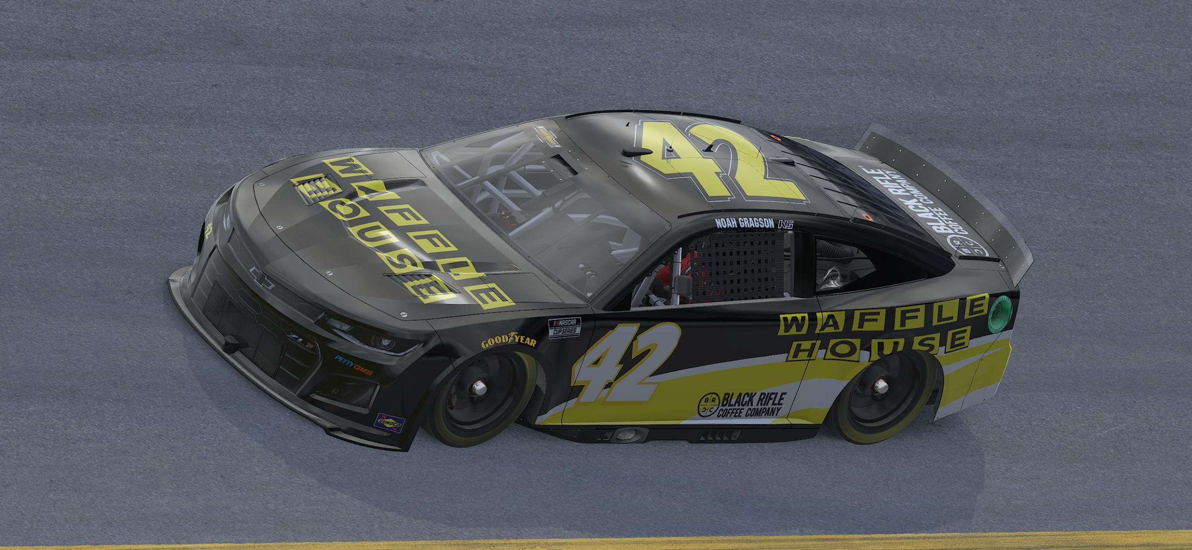 2023 Noah Gragson Waffle House Fictional Concept Custom Number by