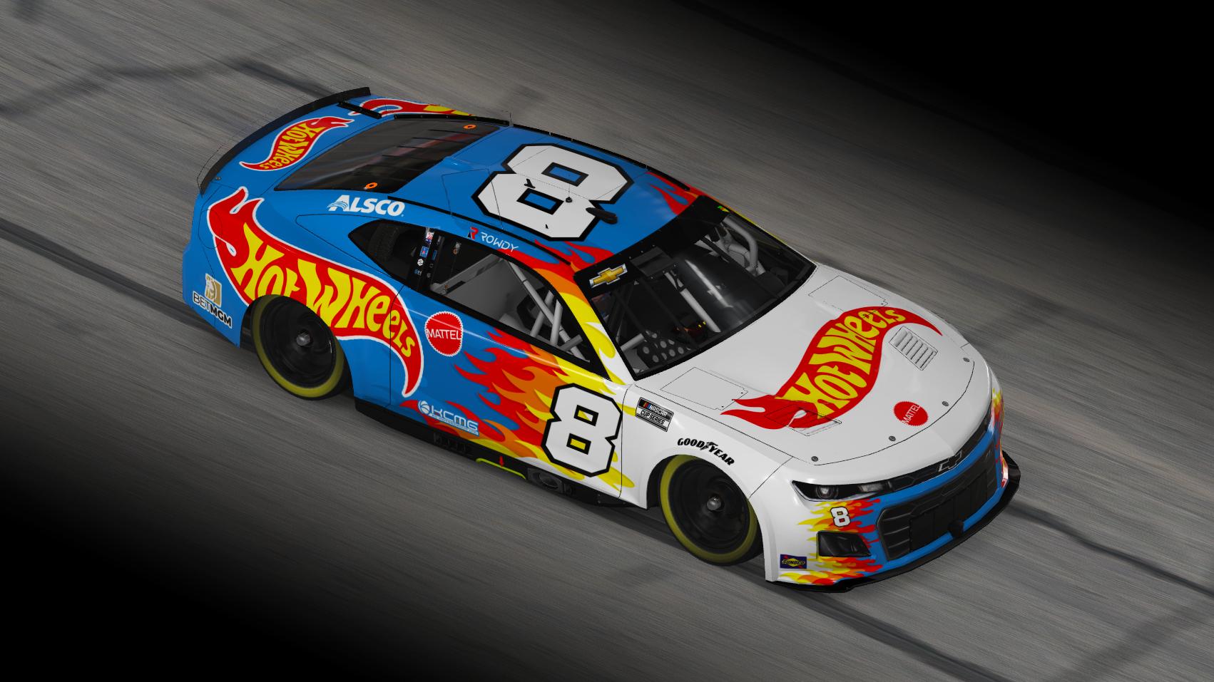 Preview of Kyle Busch 2022 Hot Wheels Camaro Concept (No Number) by Evan Pienta
