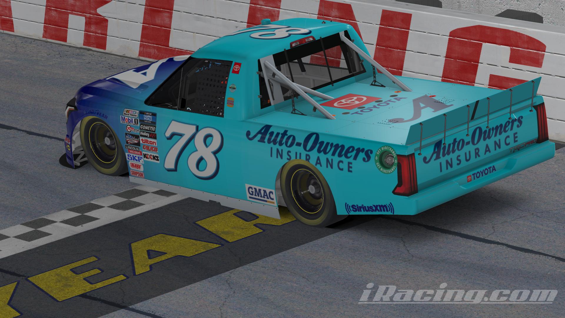 Fictional Martin Truex Jr. Auto Owners Tundra No Number by Emmanuel