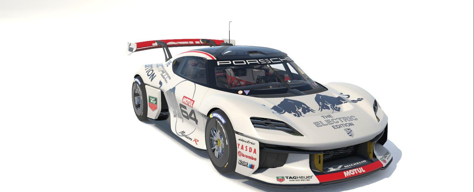 Preview of RED BULL ELECTRIC Edition Porsche Mission R by Stephane Parent