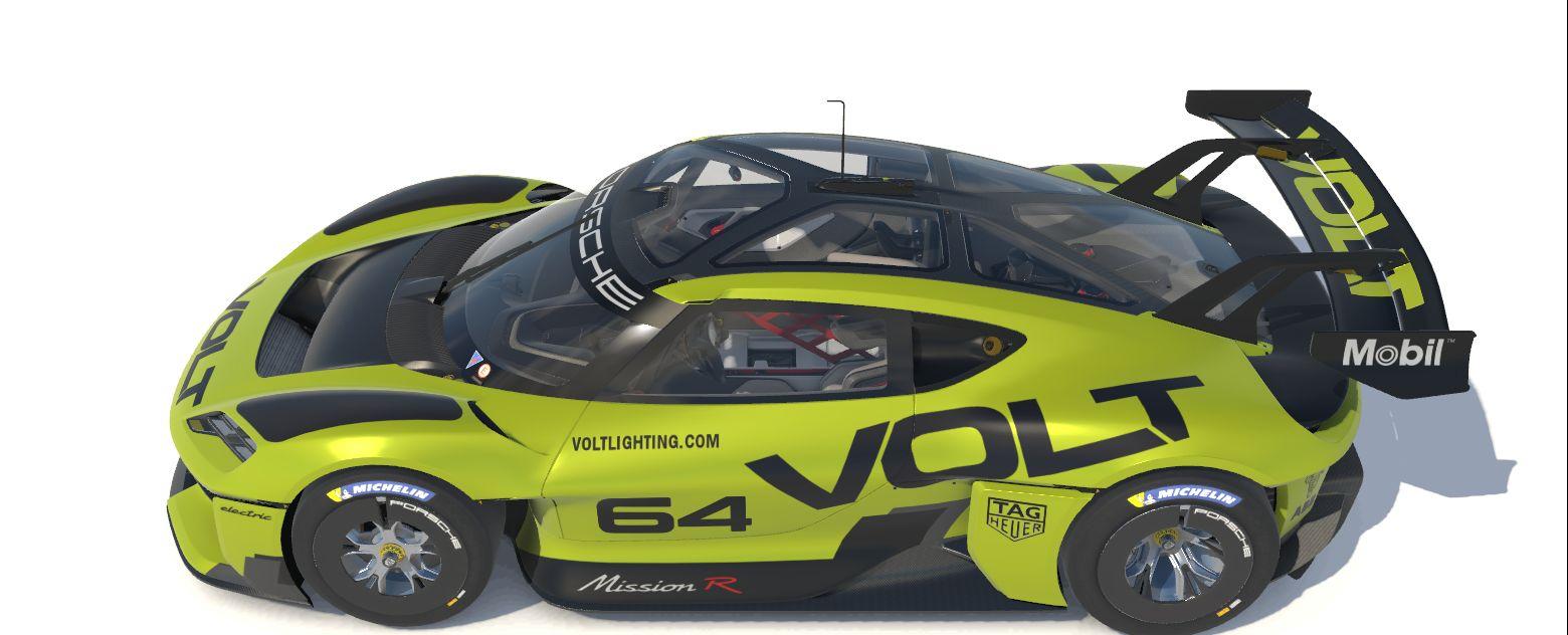 Preview of Volt Lighting Porsche Mission R by Stephane Parent