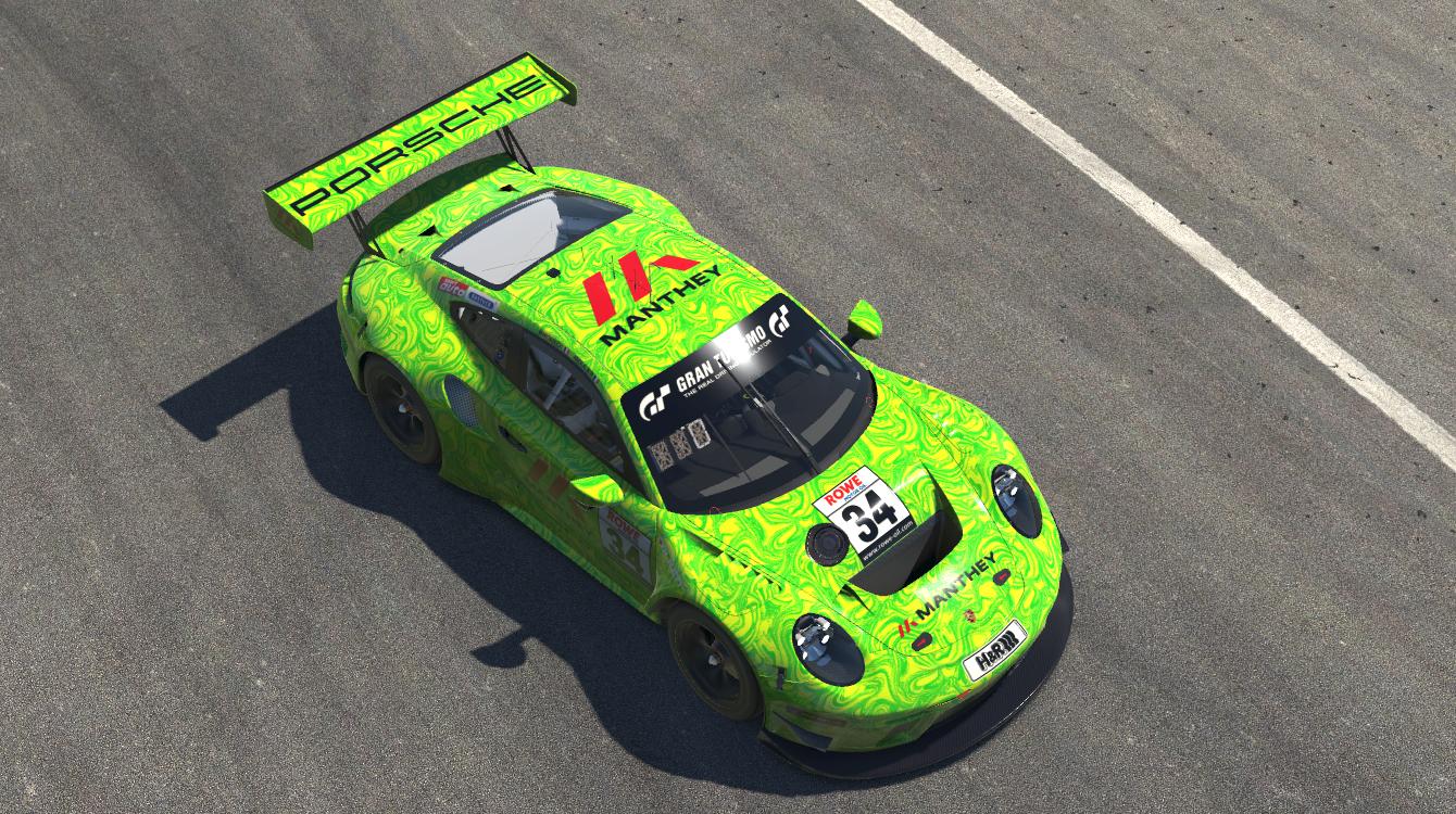 Preview of Porsche 911R GT3 Manthey Racing 2022 NLS 7 grello camo by Hugo Hebert