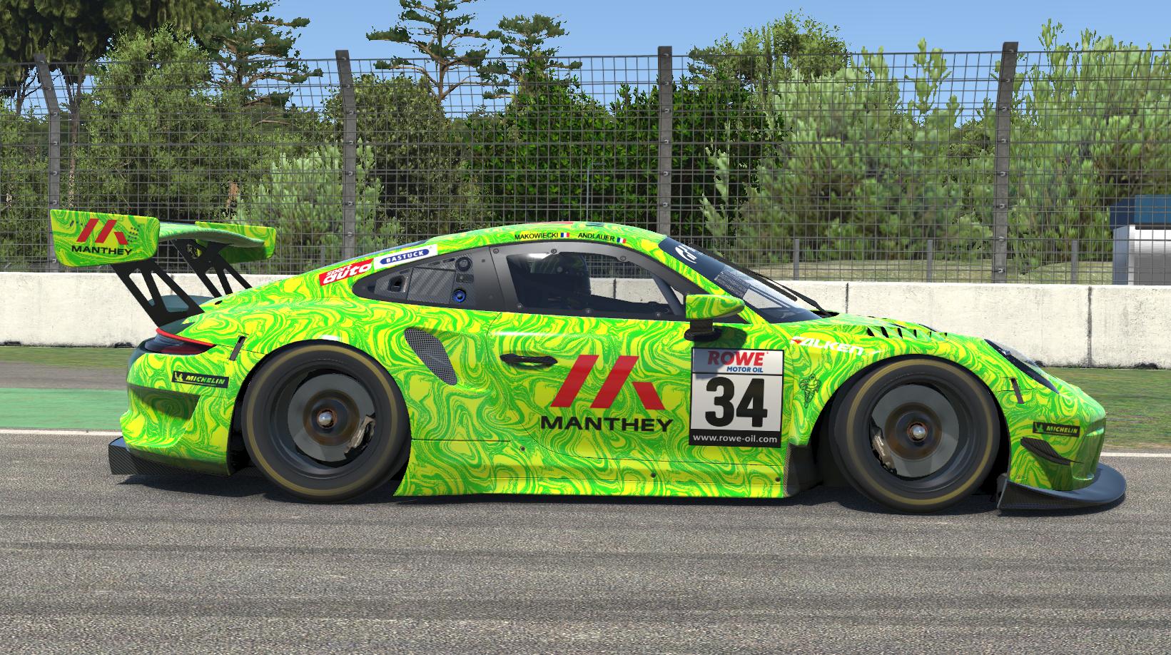 Preview of Porsche 911R GT3 Manthey Racing 2022 NLS 7 grello camo by Hugo Hebert