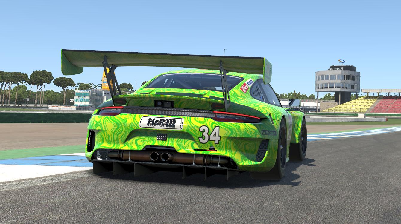 Preview of Porsche 911R GT3 Manthey Racing 2022 NLS 7 grello camo by Hugo Hebert