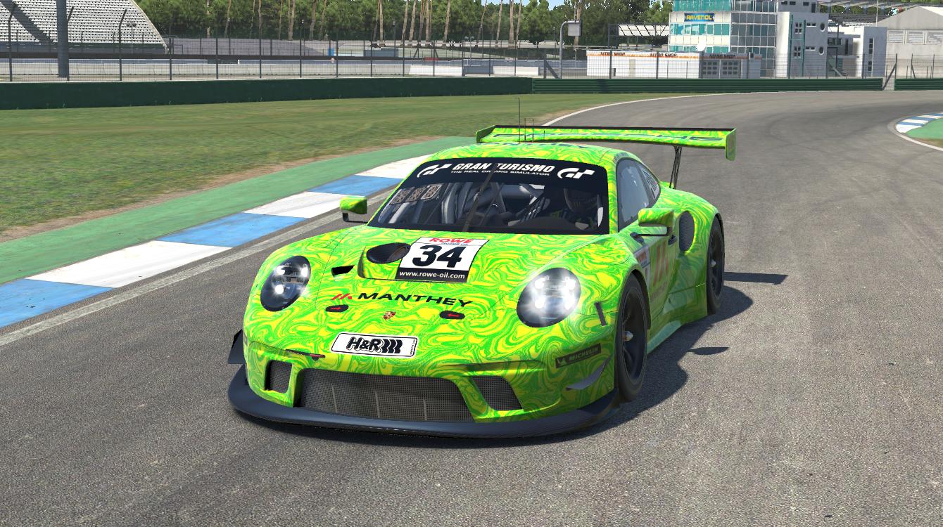 Preview of Porsche 911R GT3 Manthey Racing 2022 NLS 7 grello camo by Hugo Hebert