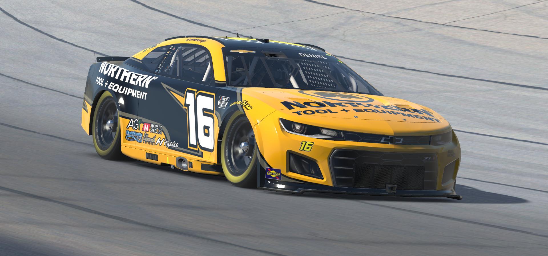 Preview of Aj Allmendinger Northern Tool Camaro Concept Numbered by Doug DeNise