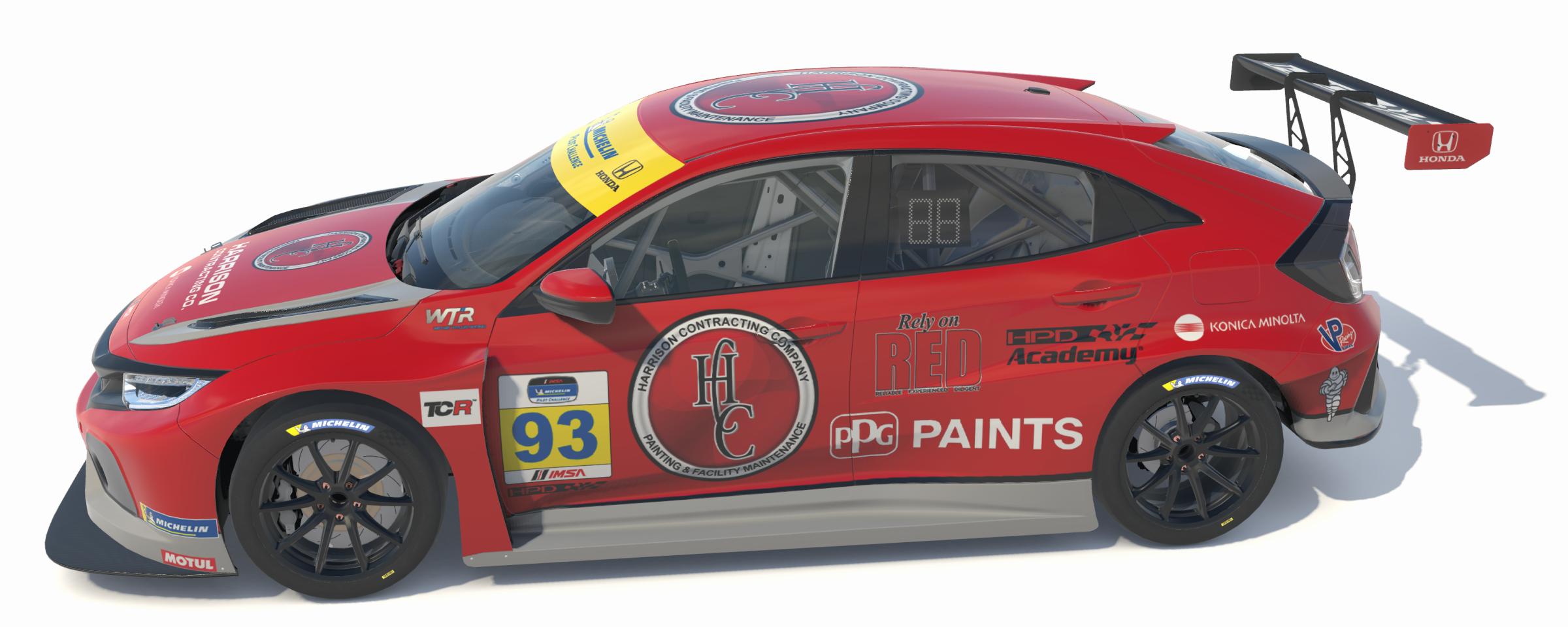 Preview of Harrison Contracting Company IMSA Honda Civic Type R TCR by Patrick Smith12