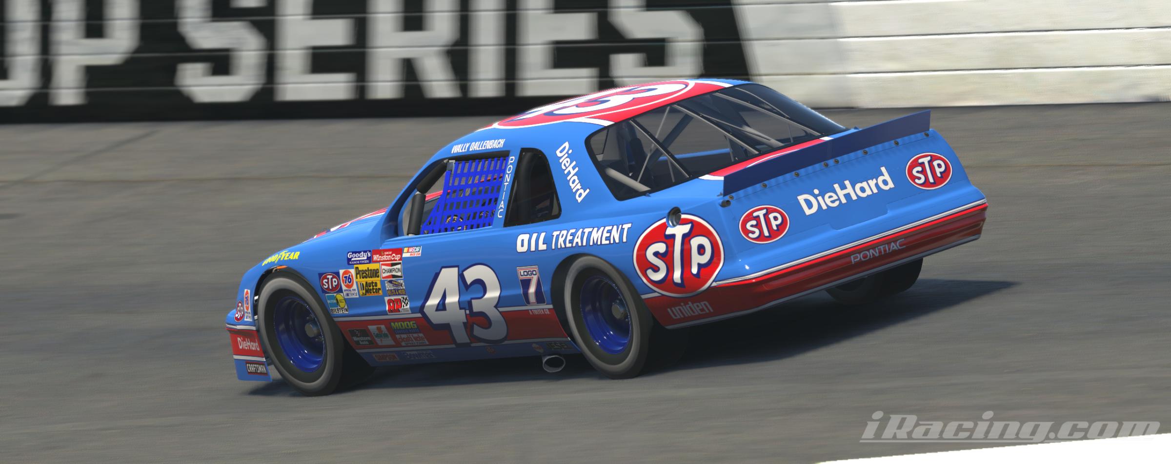 Preview of 1994 #43 Wally Dallenbach, Jr. STP Pontiac - Winston Cup by William Goshen