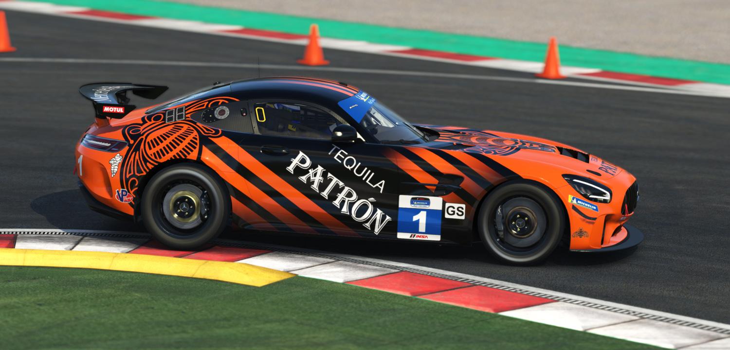 Preview of Patron Orange AMG GT4 by Fredrik Follestad