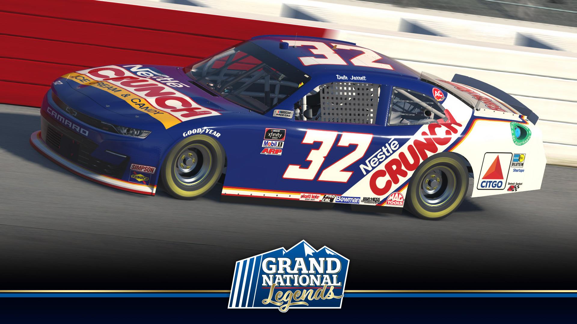 Preview of Dale Jarrett - 1991 - Nestle Crunch - Grand National Legends by Paul Newton