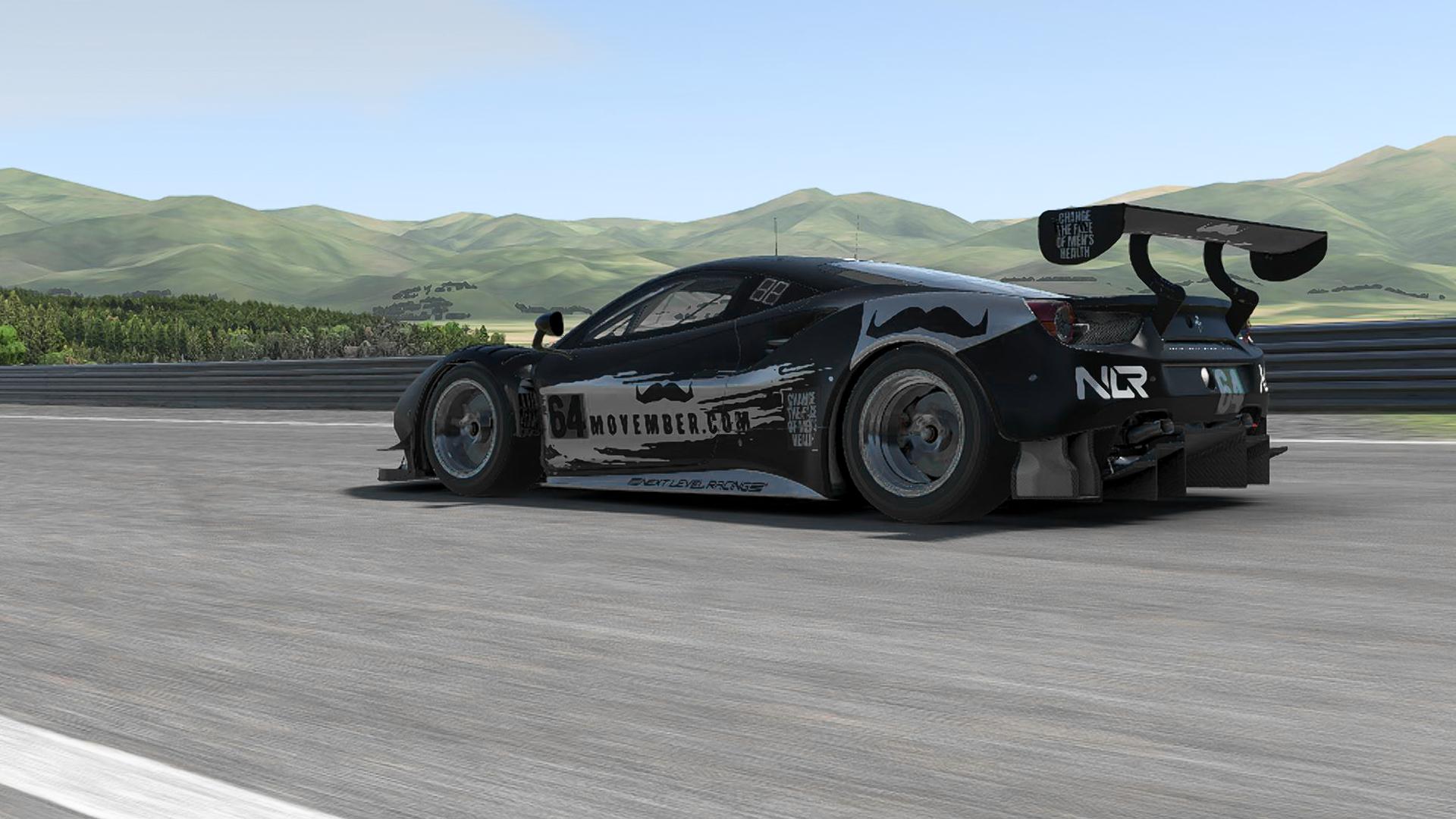Preview of Next Level Racing Movember Ferrari by Brendan Harris