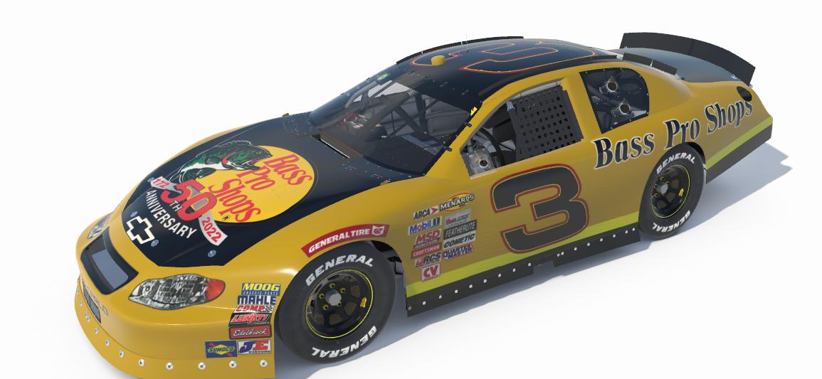 Dale Jr 2 Bass Pro Shop 50th Anniversary by Gary Greenlee Trading Paints