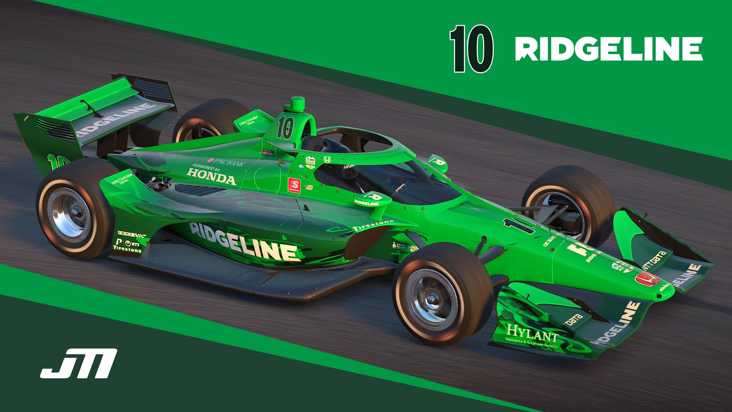 2022 Alex Palou 10 Ridgeline IndyCar with Custom Number by Jeff