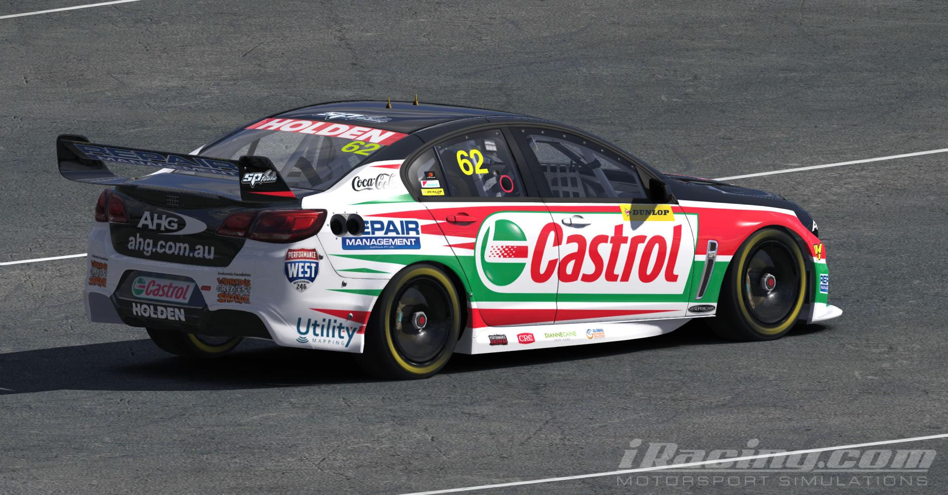 Alex Rullo Castrol V8 Supercar by Mitchell McLeod Trading Paints