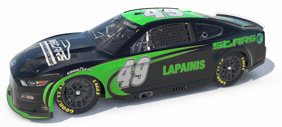 Travis Lapainis STARS IROC by Jon Honaker Trading Paints