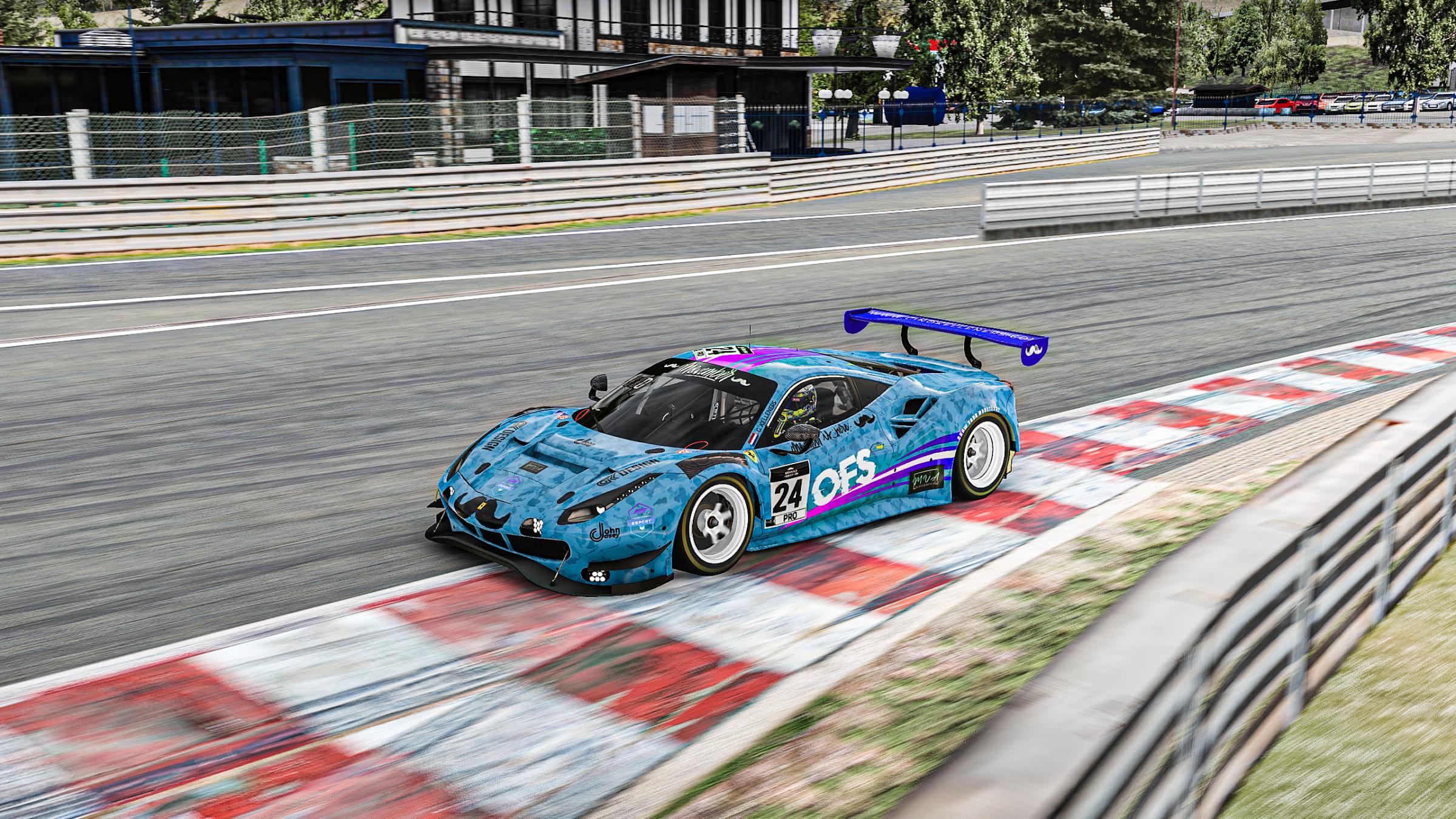 Preview of Movember Charity - O Four Six 2022 Livery - Ferrari 488 GT3 by Gino Kelleners