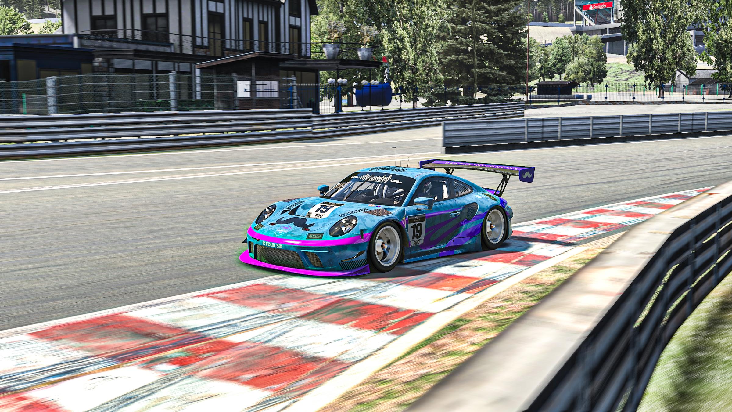 Preview of Movember Charity - O Four Six 2022 Livery - Porsche 911 GT3R by Gino Kelleners