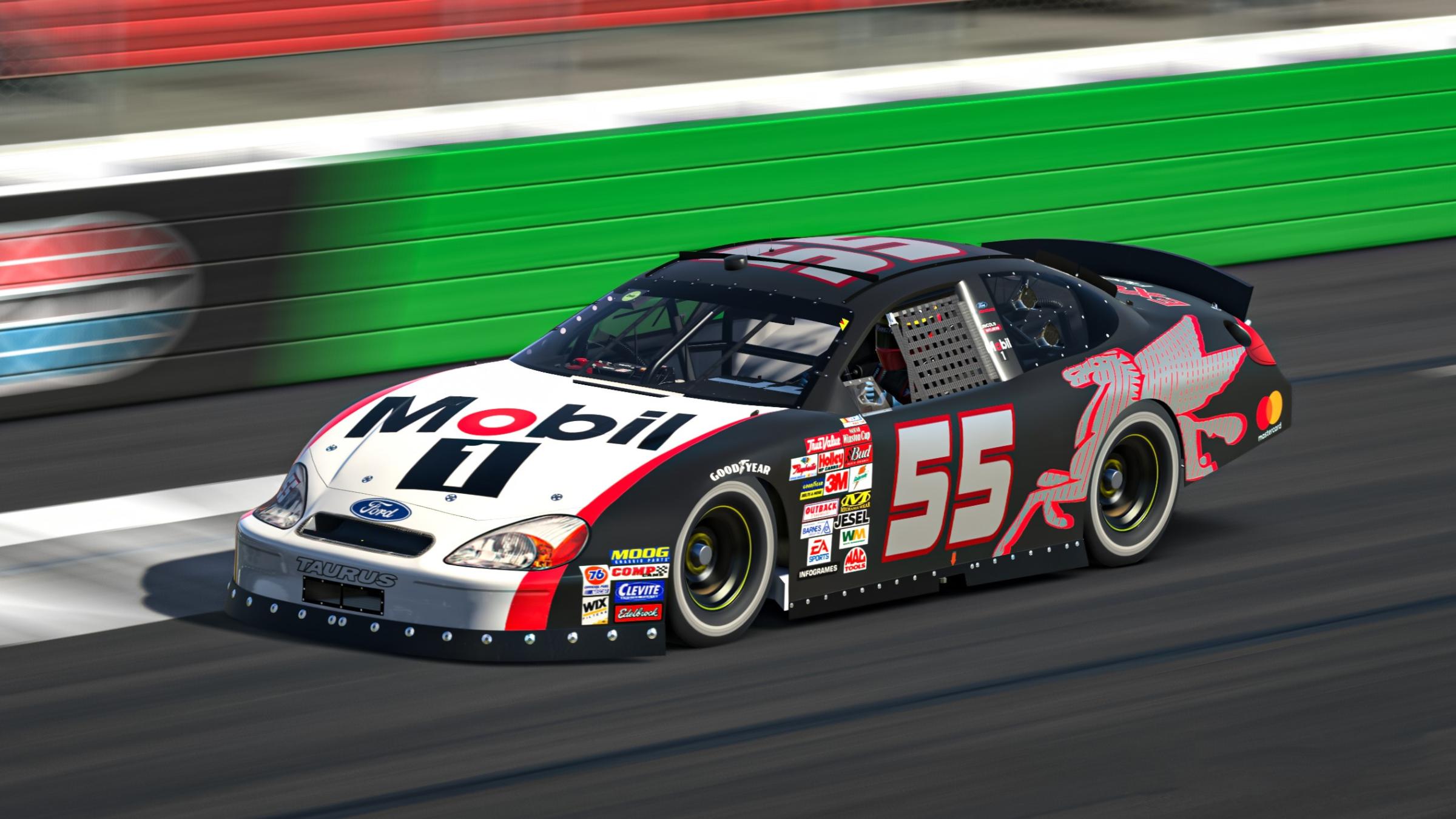 Preview of Early 2000s Mobil 1 Ford Taurus Nostalgia Fantasy Livery by Daniel Kranefuss