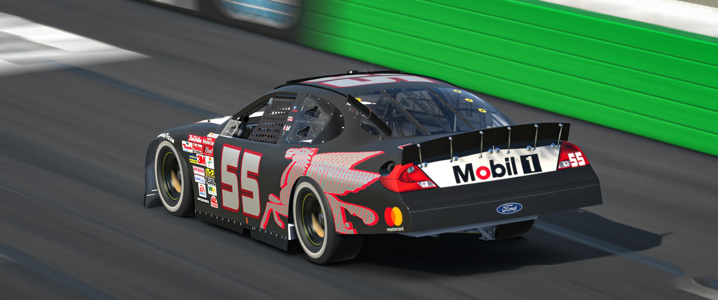 Preview of Early 2000s Mobil 1 Ford Taurus Nostalgia Fantasy Livery by Daniel Kranefuss