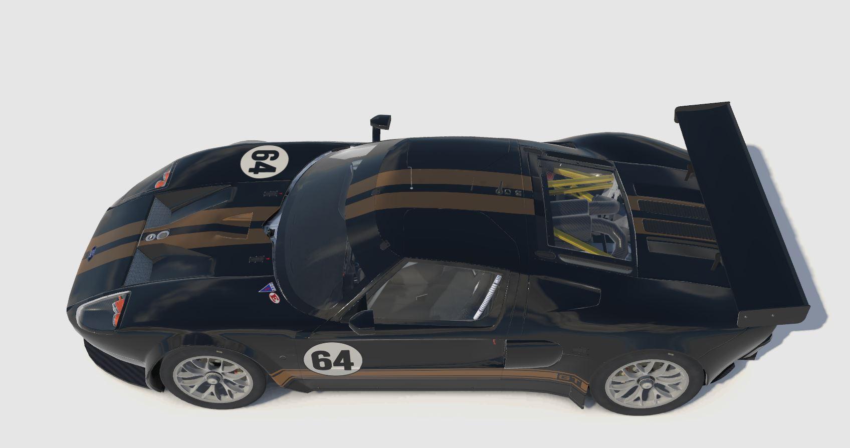 Preview of Ford Black and Copper 60s Le Mans Inspired livery by Adam Schnapper