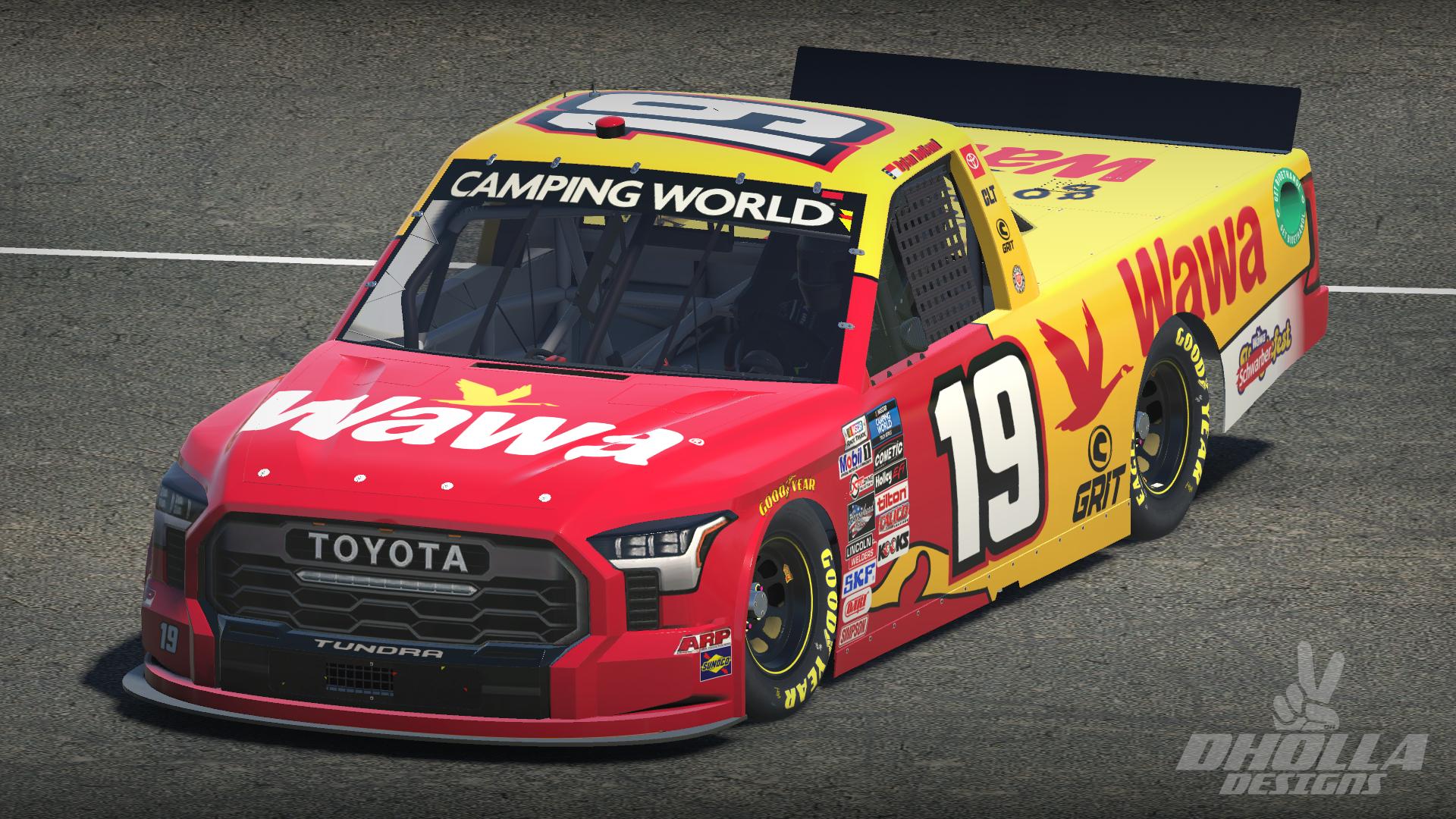 Preview of 2022 Wawa Toyota Tundra TRD by Dylan Holland