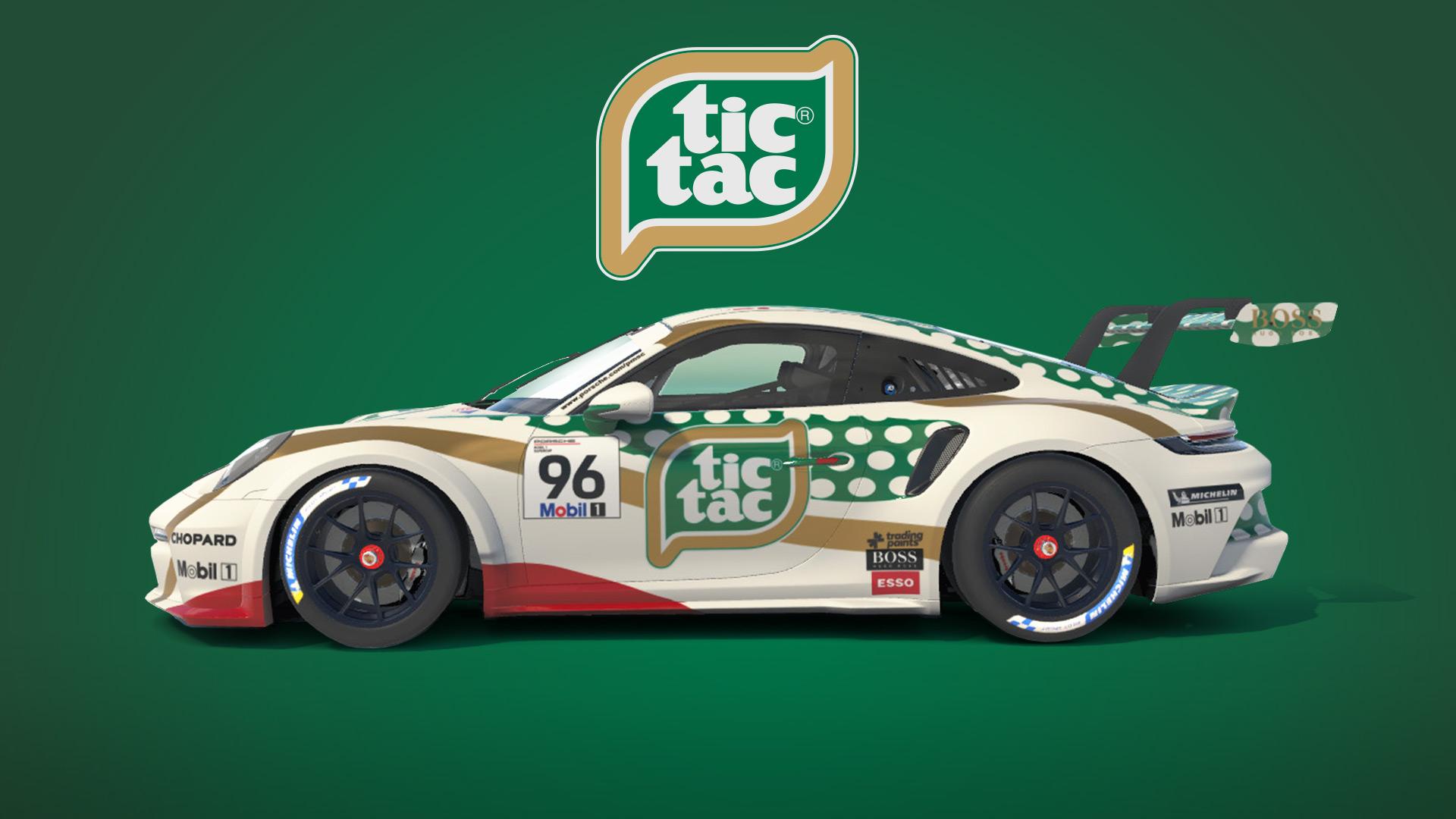 Preview of Tic Tac Porsche 992 Cup by Alex Schmurtz