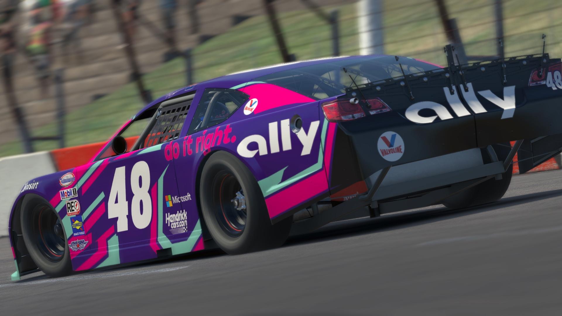 Preview of 2021 Alex Bowman Nashville Ally Super Late Model by Ethan Leimann