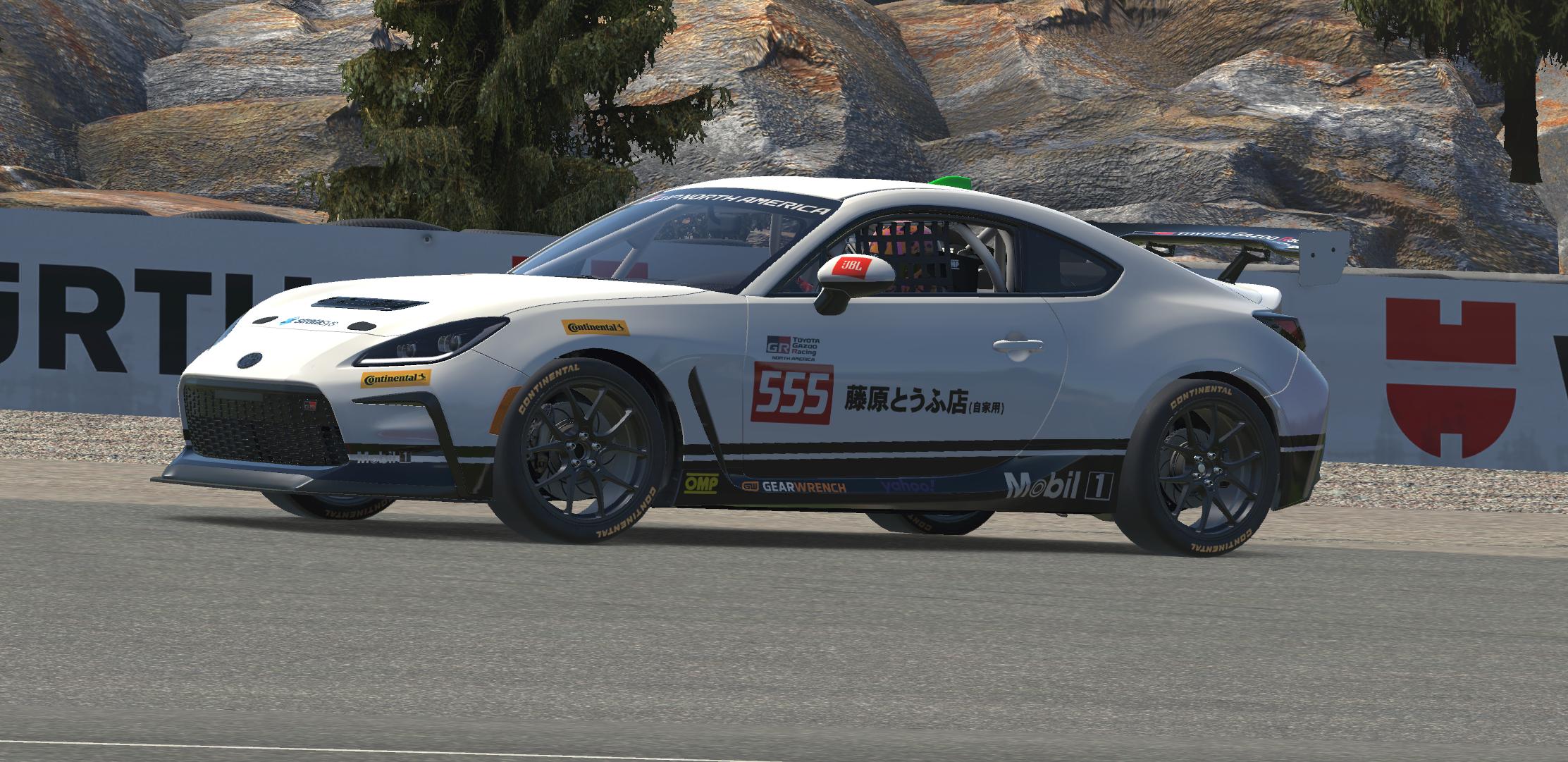 Toyota GR86 Scuffed Tofu Shop by Mat Stace Trading Paints