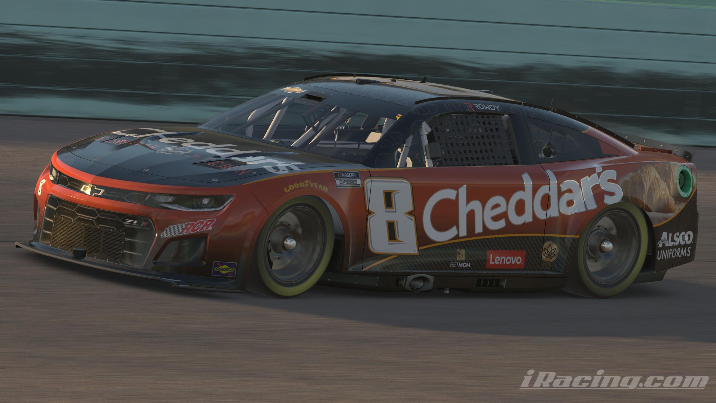 Kyle Busch 2023 Cheddars RCR Camaro by James Thurston3 Trading Paints