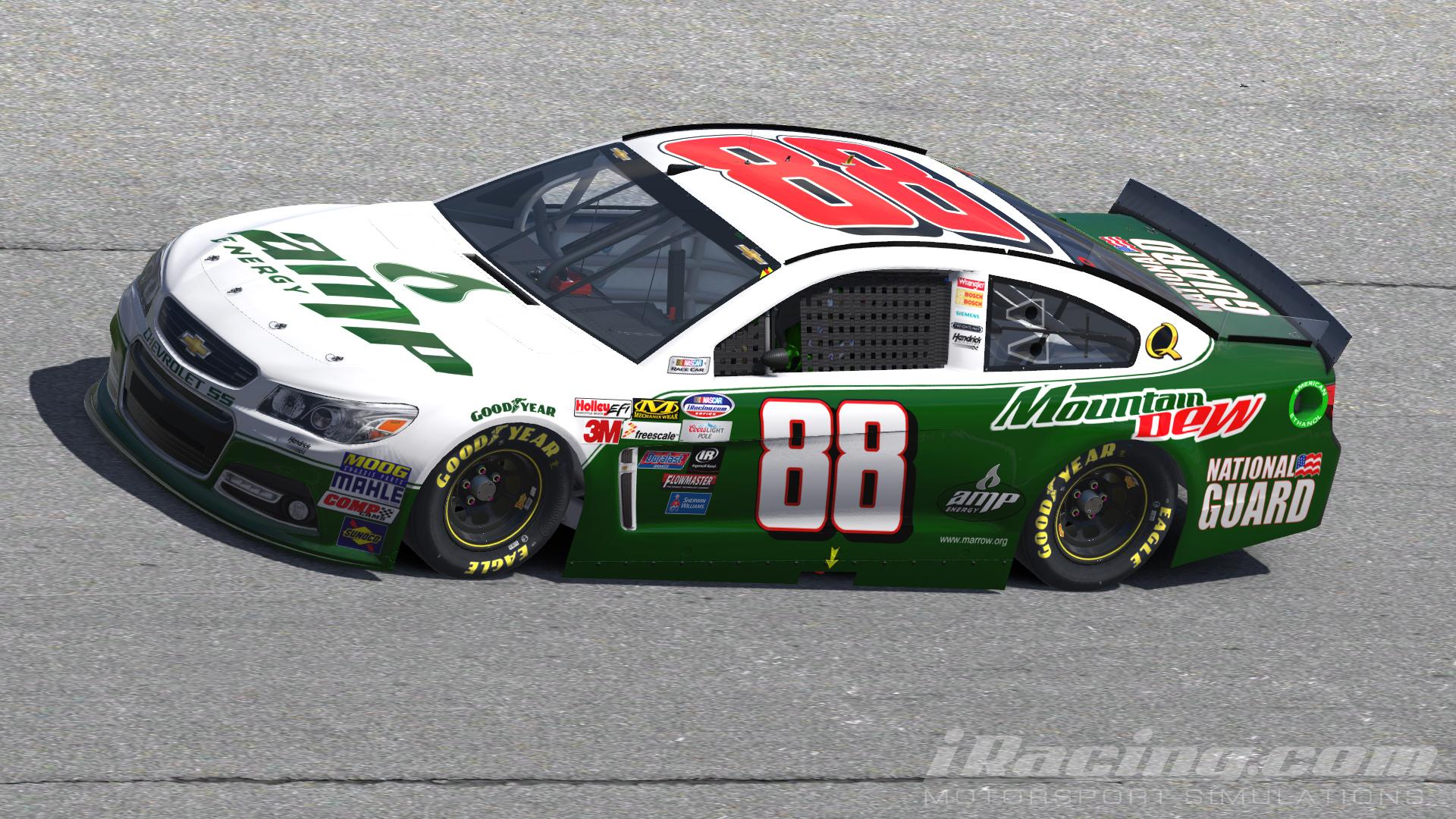 AMP Energy/Mountain Dew 2008 by Scott Pierchorowicz Trading Paints