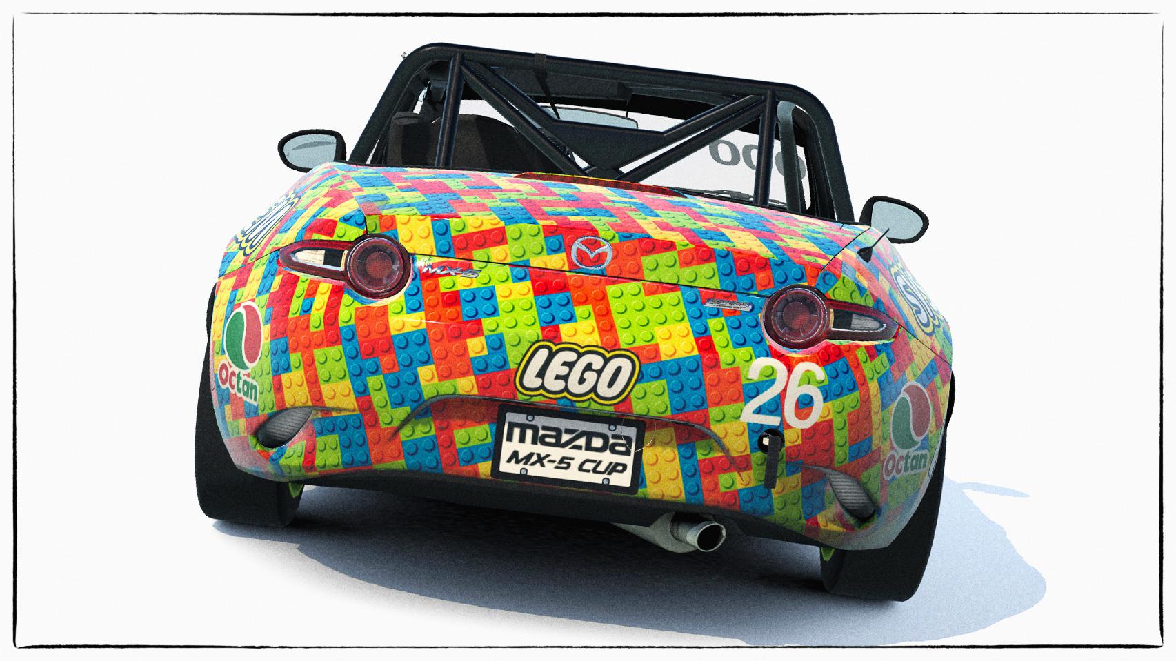 Lego System Global Mazda MX5 - 2021 UPDATE by Simon Bailey - Trading Paints