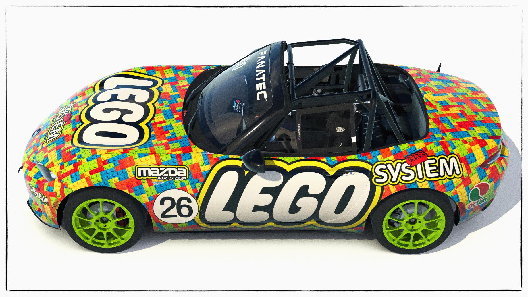 Lego System Global Mazda MX5 - 2021 UPDATE by Simon Bailey - Trading Paints